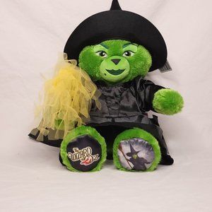 Build-A-Bear Wizard of Oz Wicked Witch Bear with Complete Outfit Stuffed Animal